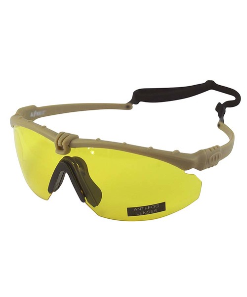 Ranger Glasses - Coyote- Yellow Ranger Glasses - Coyote- Yellow
